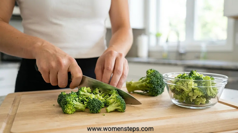 Preparing Cruciferous Vegetables Preparation of fresh cruciferous vegetables to enhance myrosinase activity and sulforaphane formation