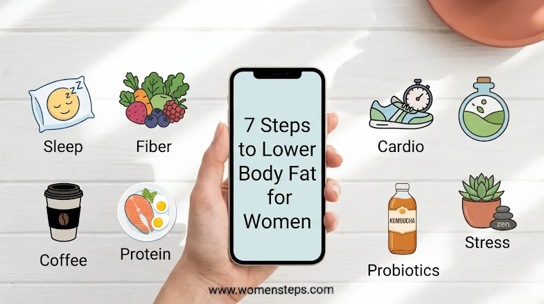 How to Lower Body Fat Percentage for Women: 7 Effective Steps
