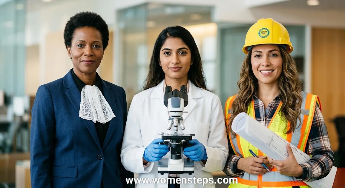 Breaking Barriers: Female Leadership across STEM, Law, and Public Policy Diverse female leaders in law, science, and corporate business fields