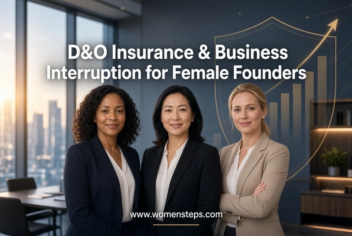 D&O Insurance & Business Interruption for Female Founders